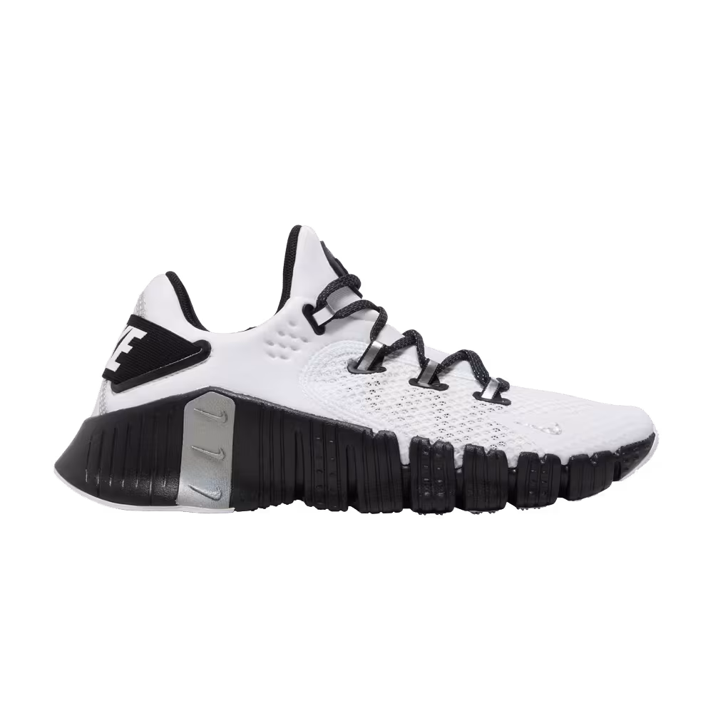 Nike Women's Free Metcon 4 Premium White Black Silver