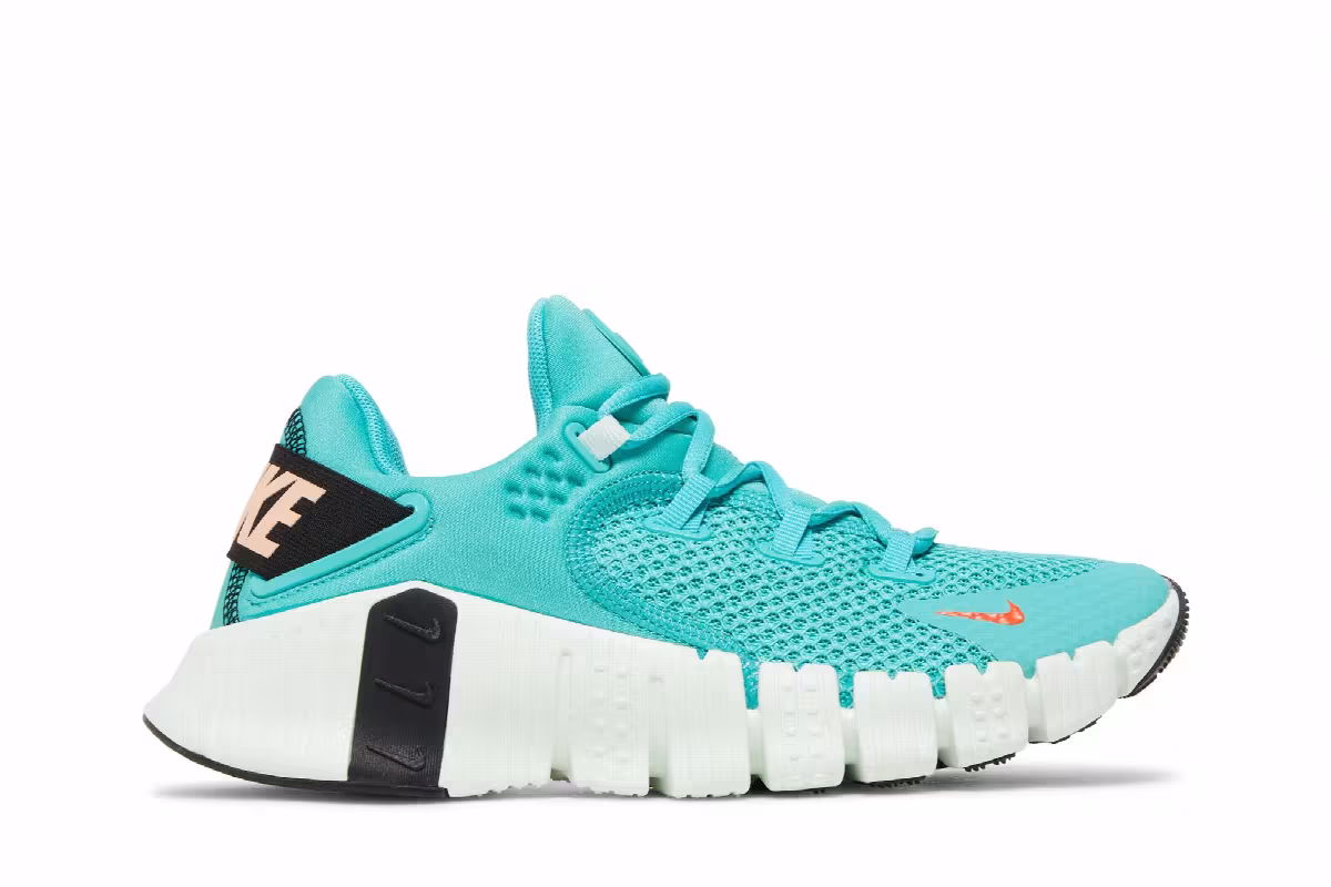 Nike Women's Free Metcon 4 Washed Teal, view 2