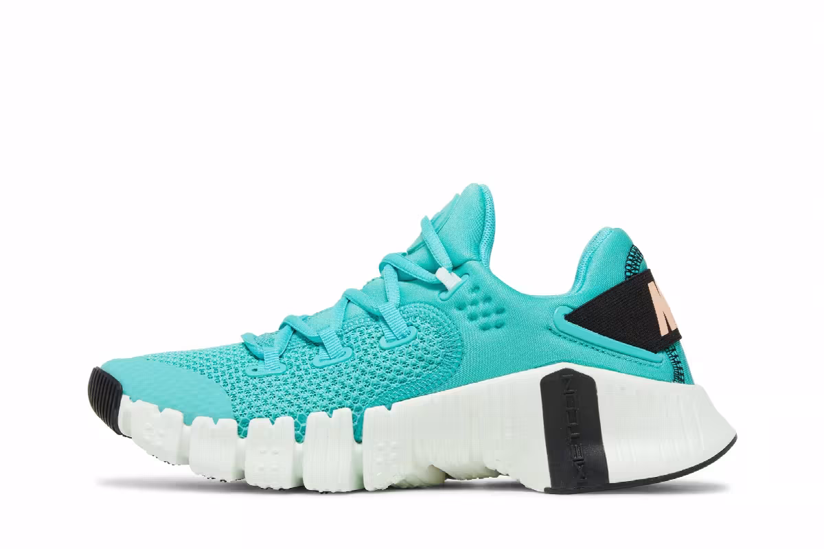 Nike Women's Free Metcon 4 Washed Teal, view 4