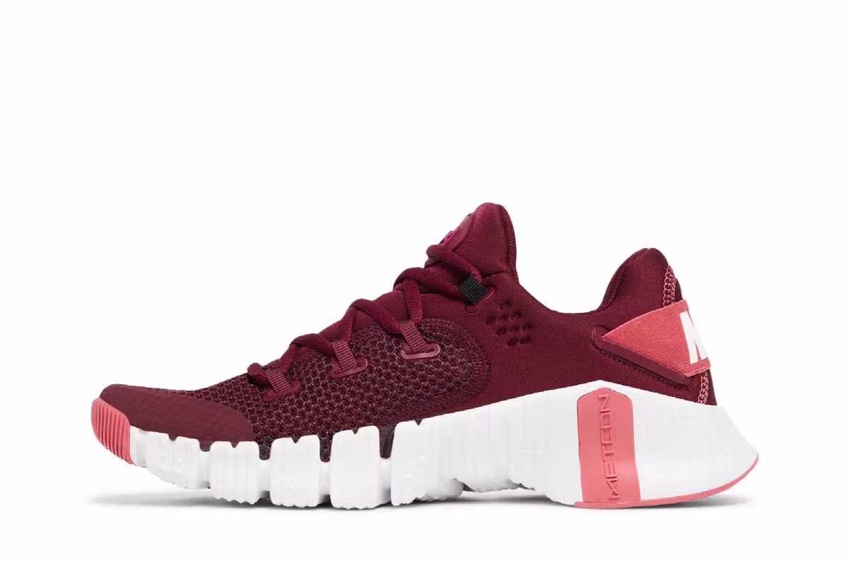 Nike Women's Free Metcon 4 Dark Beetroot, view 4