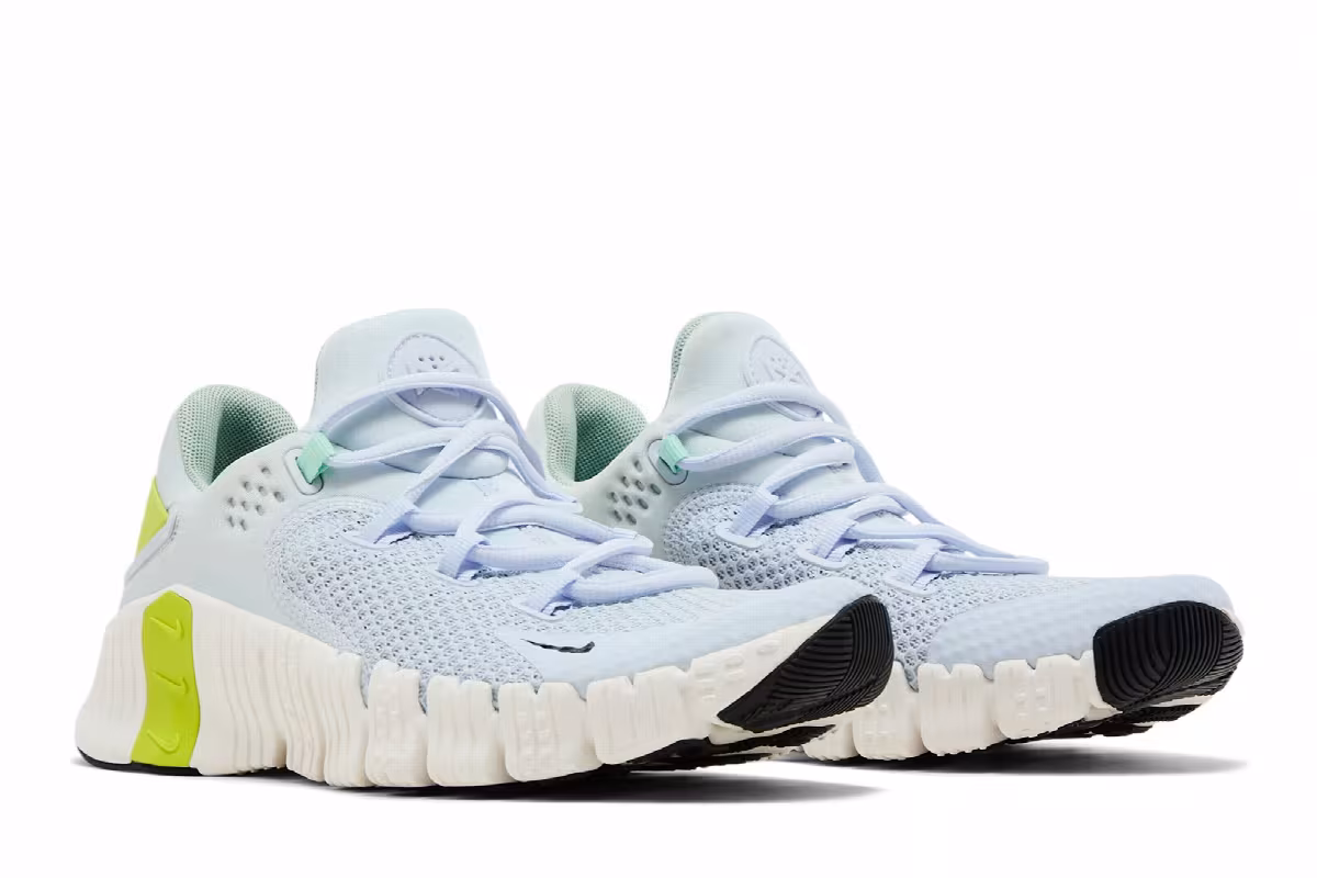 Nike Women's Free Metcon 4 Grey Atomic Green, view 9