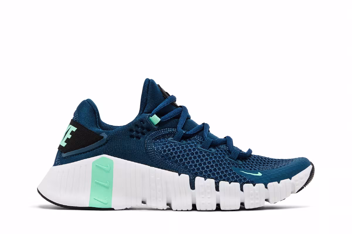 Nike Women's Free Metcon 4 Valerian Blue, view 2