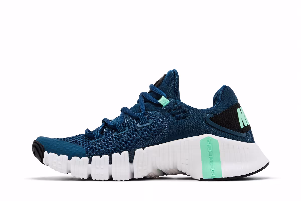 Nike Women's Free Metcon 4 Valerian Blue, view 4