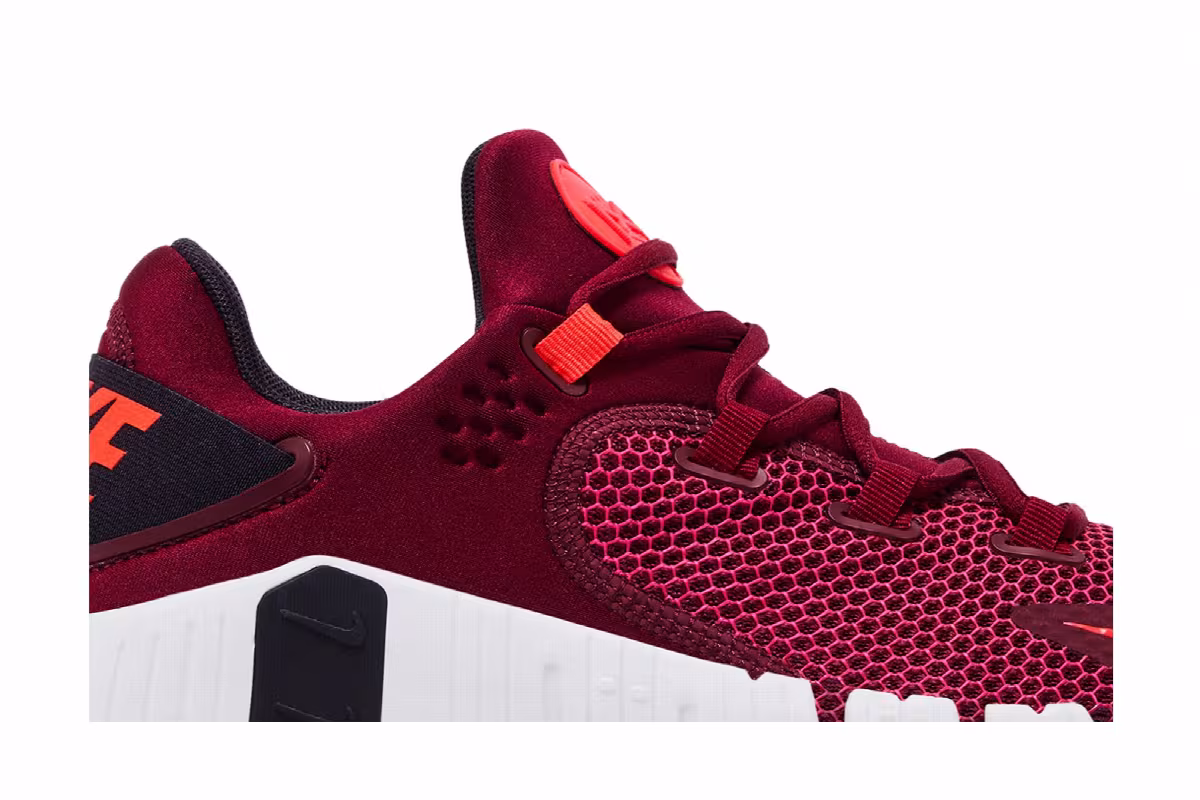 Nike Free Metcon 4 Team Red Bright Crimson, view 3