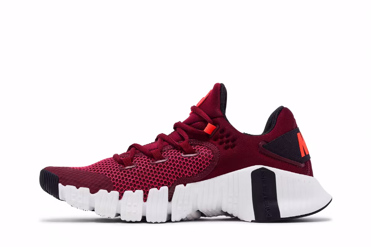 Nike Free Metcon 4 Team Red Bright Crimson, view 4