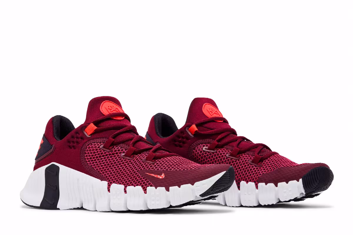 Nike Free Metcon 4 Team Red Bright Crimson, view 9
