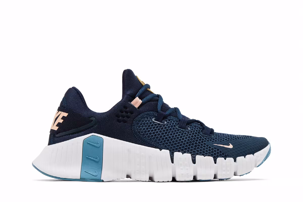 Nike Free Metcon 4 Armory Navy Arctic Orange, view 2