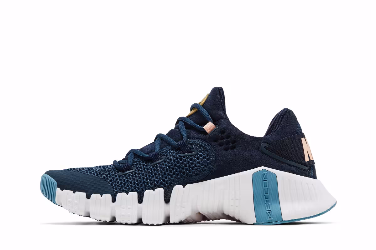 Nike Free Metcon 4 Armory Navy Arctic Orange, view 4