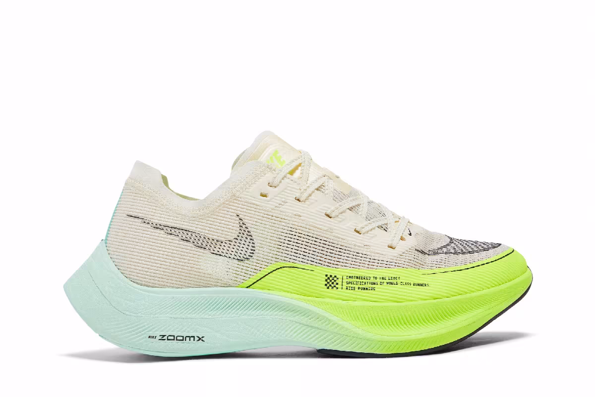 Nike ZoomX Vaporfly NEXT% 2 Coconut Milk Ghost Green, view 2