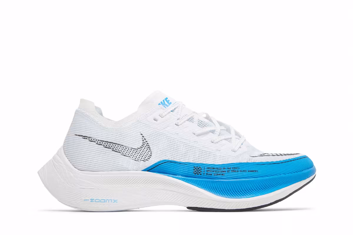 Nike ZoomX Vaporfly NEXT% 2 White Photo Blue, view 2