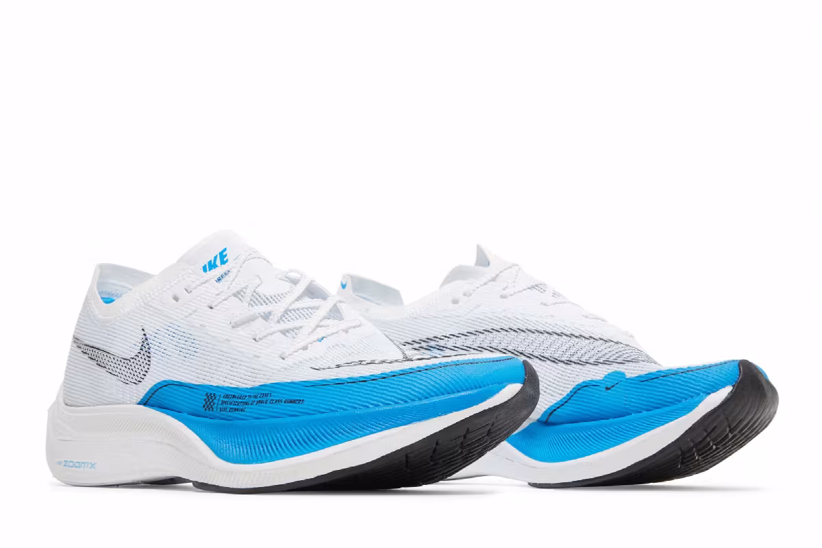 Nike ZoomX Vaporfly NEXT% 2 White Photo Blue, view 9