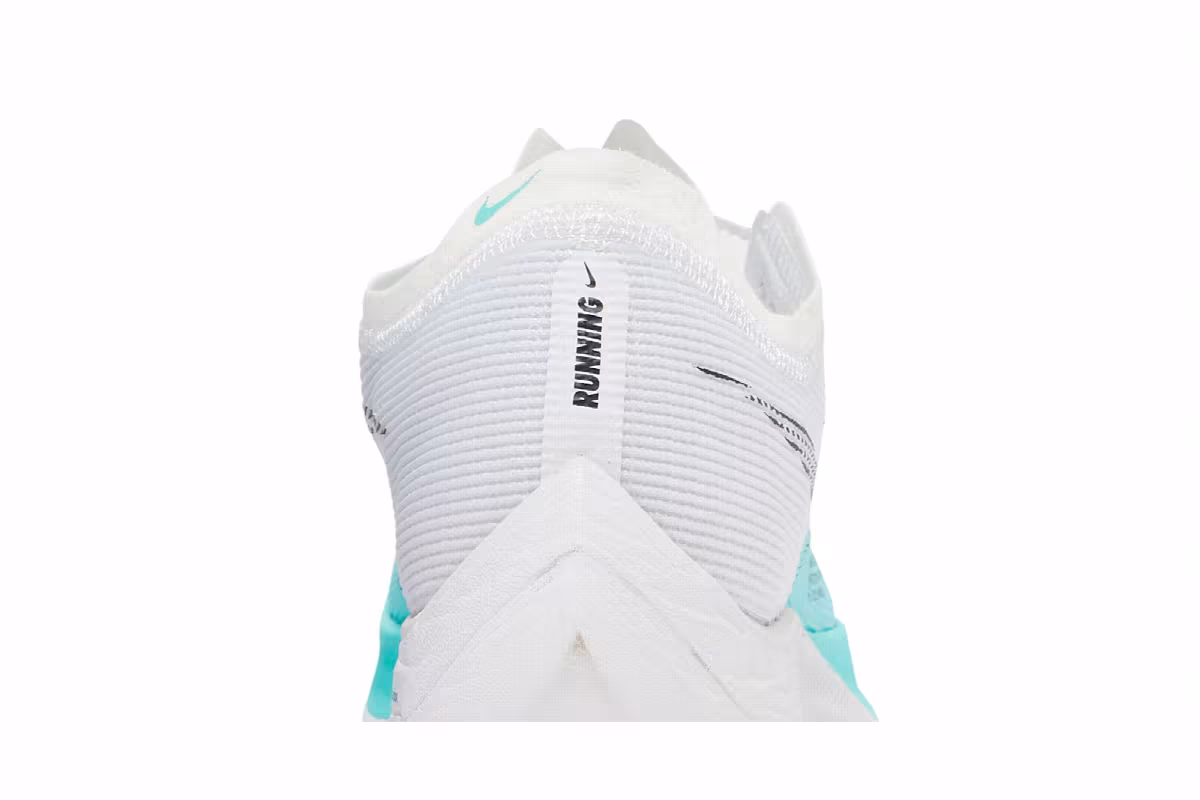 Nike Women's ZoomX Vaporfly Next% 2 White Aurora Green, view 8