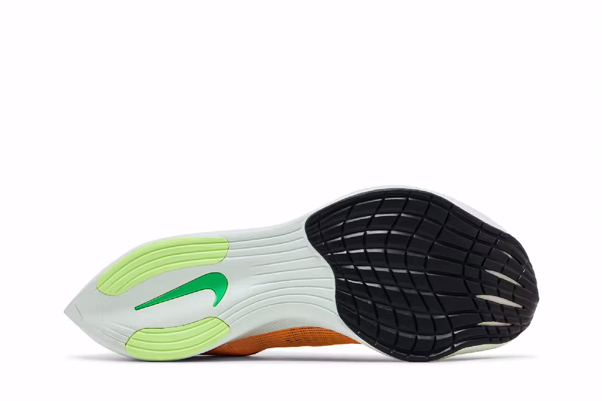 Nike Women's ZoomX Vaporfly Next% 2 Peach Cream Green Shock, view 5