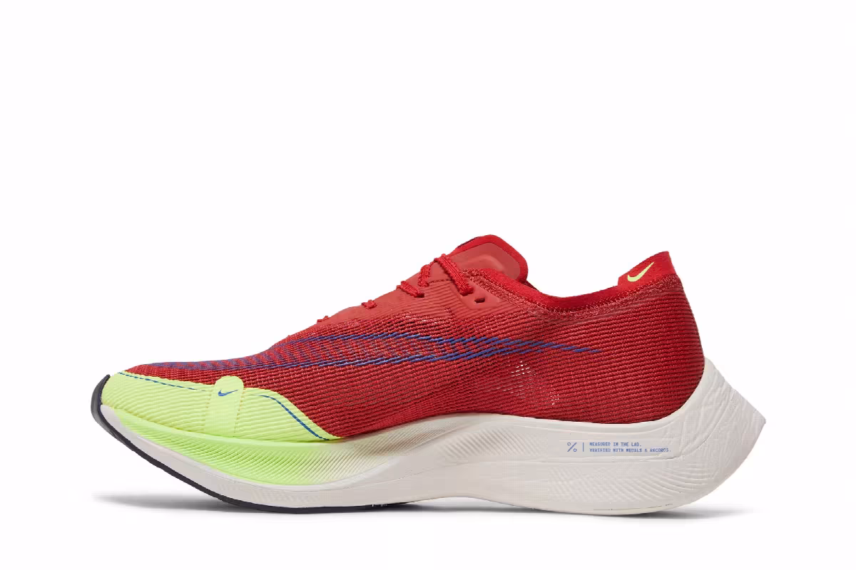 Nike ZoomX Vaporfly NEXT% 2 Red Clay Ghost Green, view 4