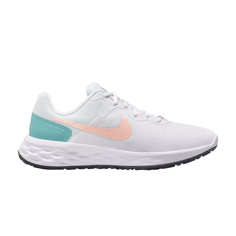 Nike Women's Revolution 6 White Washed Teal