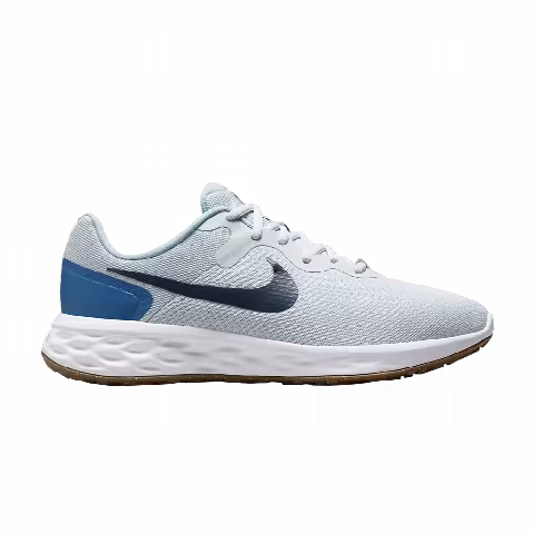 Nike Revolution 6 Extra Wide 'Pure Platinum Thunder Blue'