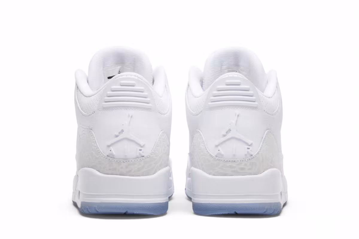 Air Jordan 3 Triple White, view 7