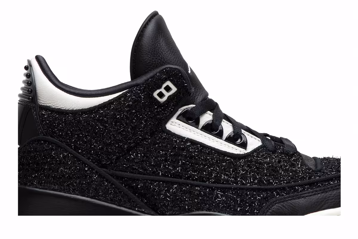 Anna Wintour x Women's Air Jordan 3 Black, view 3