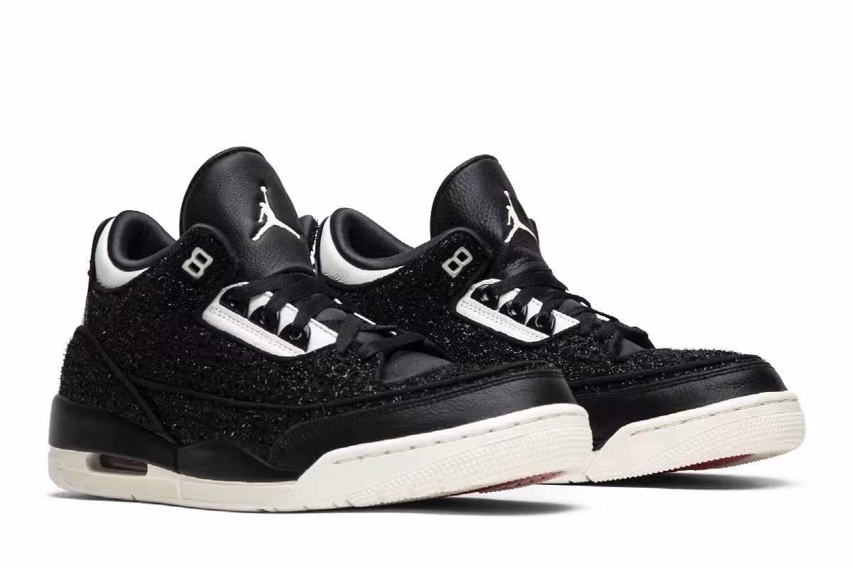 Anna Wintour x Women's Air Jordan 3 Black, view 9