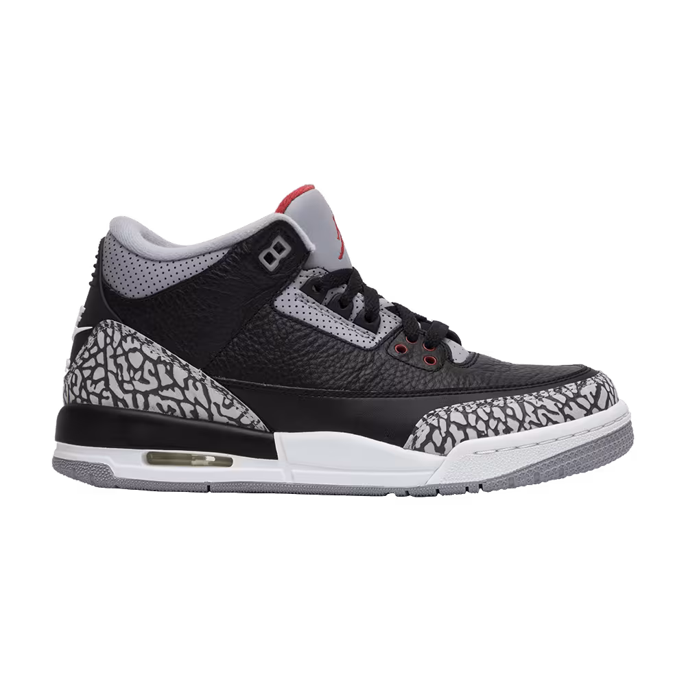 Air Jordan 3 OG BG Black Cement 2018
