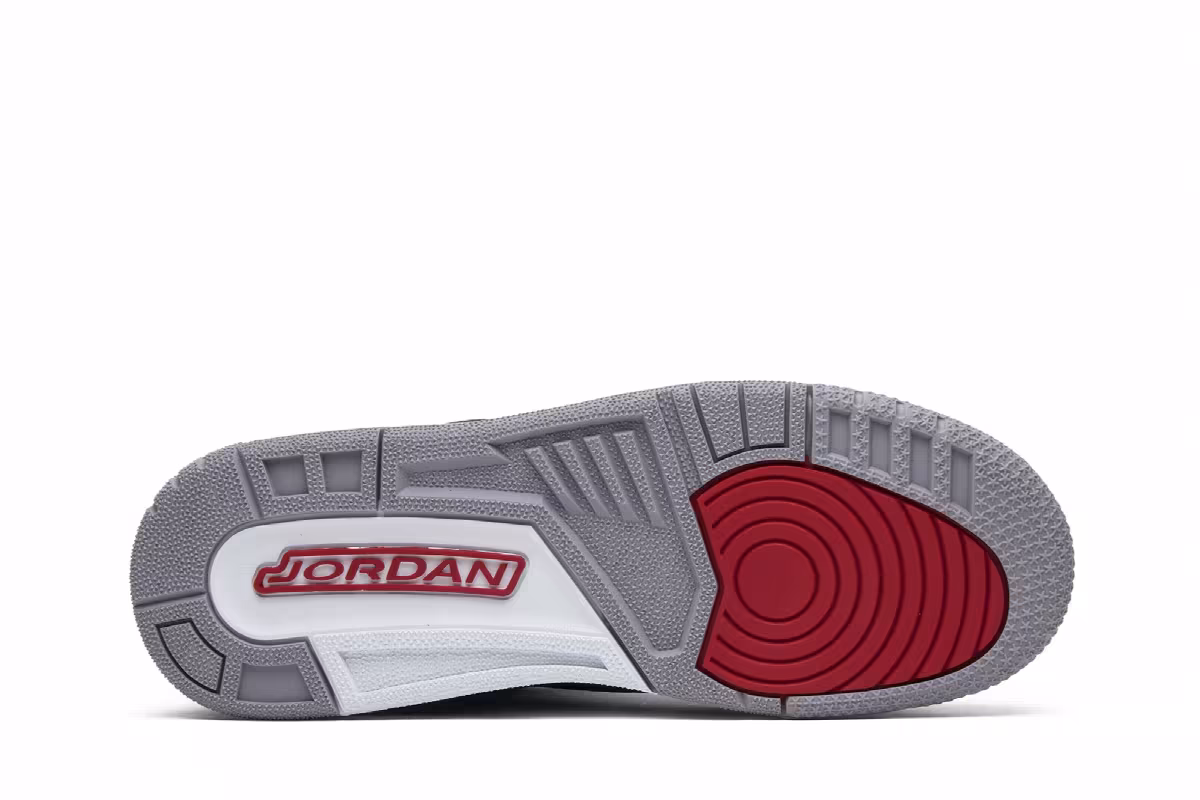 Air Jordan 3 OG BG Black Cement 2018, view 5
