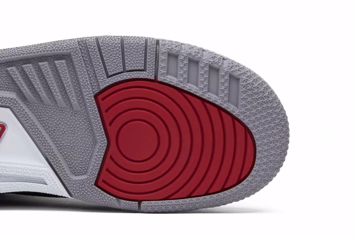 Air Jordan 3 OG BG Black Cement 2018, view 6