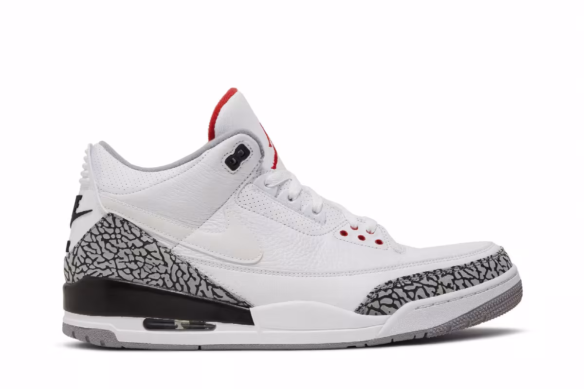 Air Jordan 3 JTH NRG White Cement, view 2