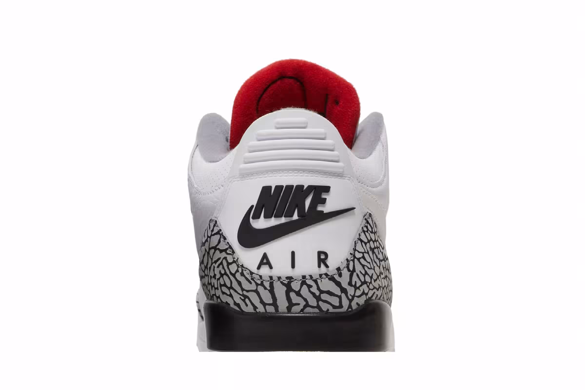 Air Jordan 3 JTH NRG White Cement, view 8