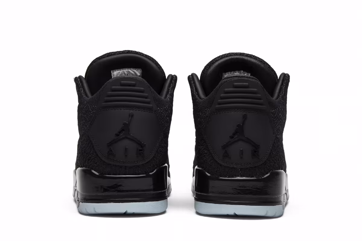 Air Jordan 3 Flyknit Black, view 7