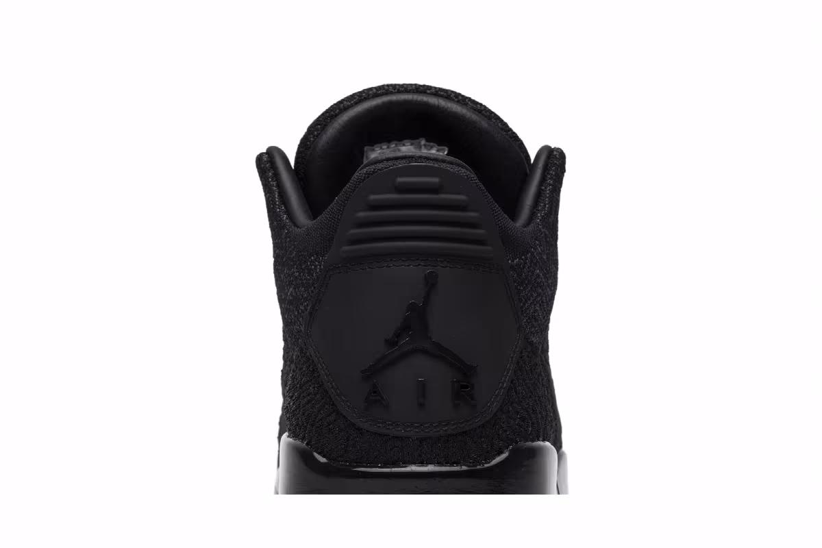 Air Jordan 3 Flyknit Black, view 8