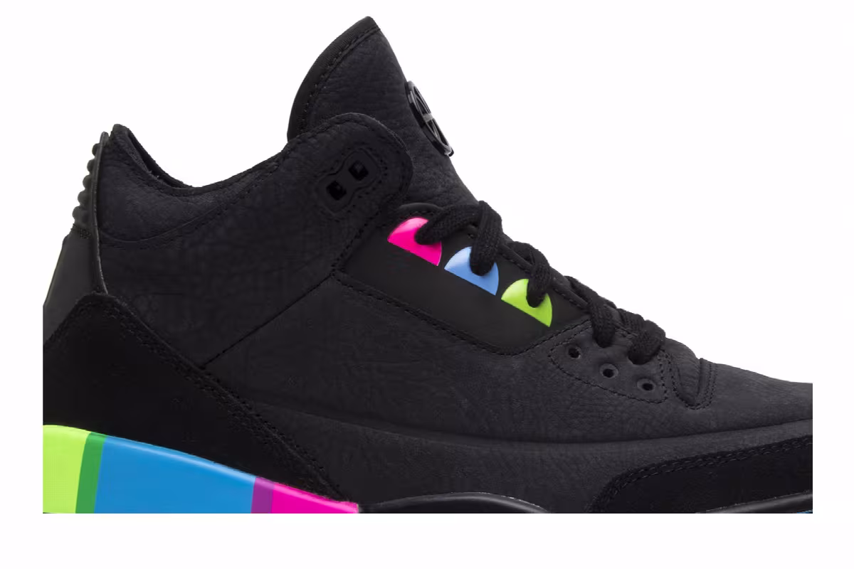 Air Jordan 3 SE Quai 54 2018, view 3