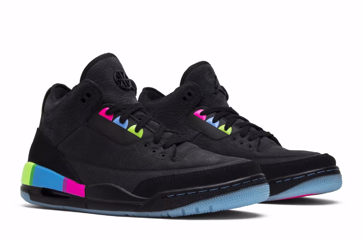 Air Jordan 3 SE Quai 54 2018, view 9