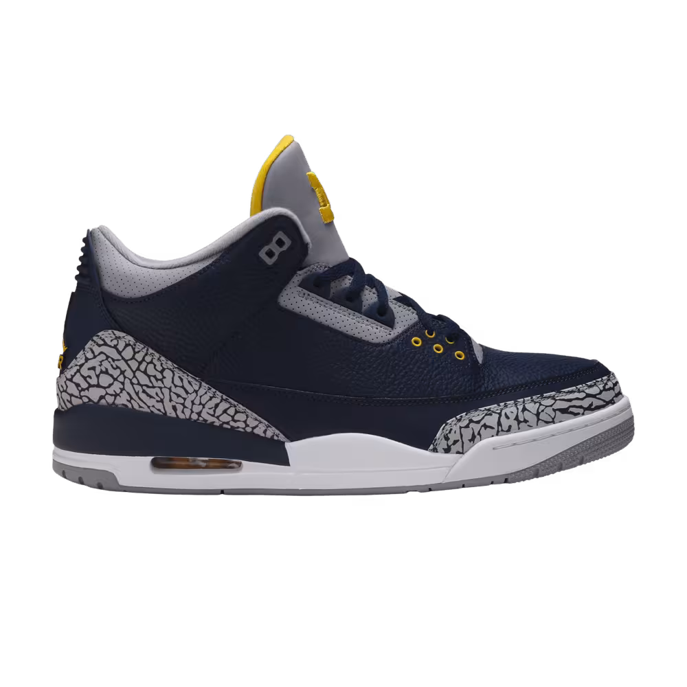 Air Jordan 3 Michigan Wolverines