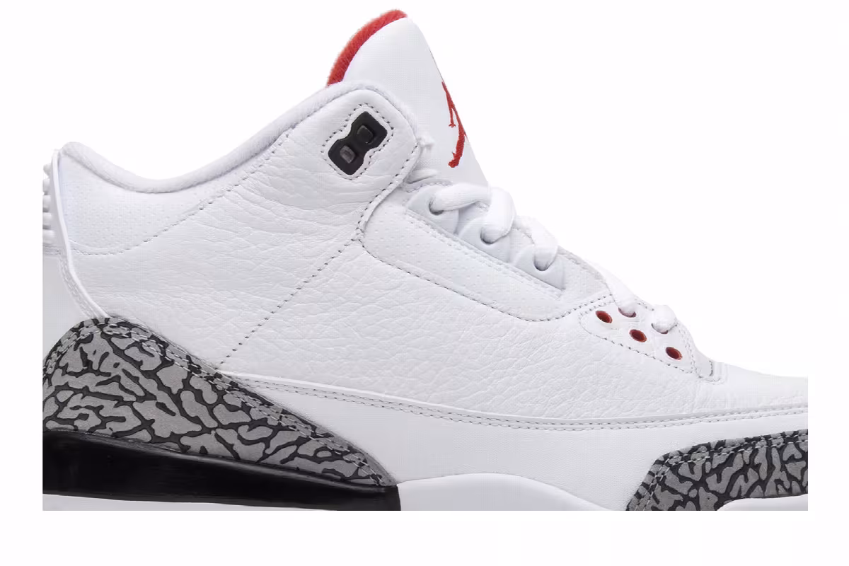Air Jordan 3 Golf White Cement, view 3