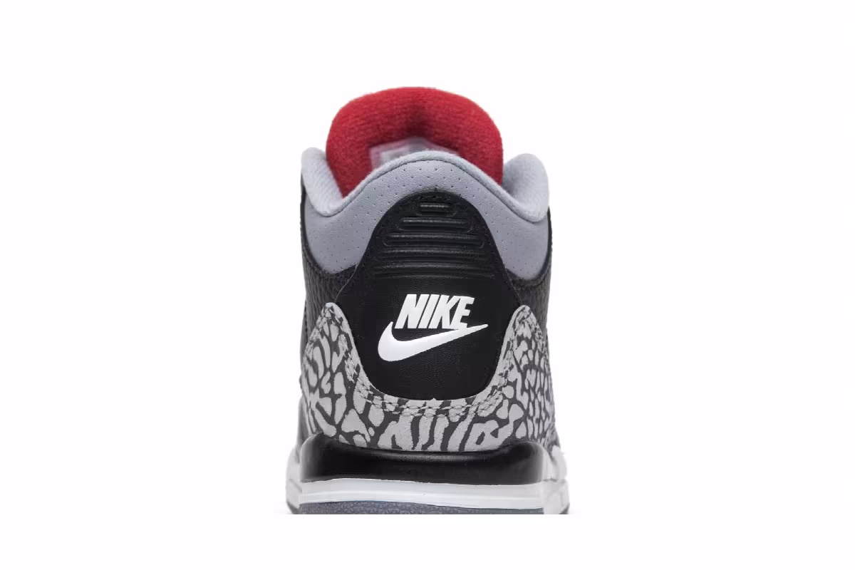 Air Jordan 3 OG PS Black Cement 2018, view 8