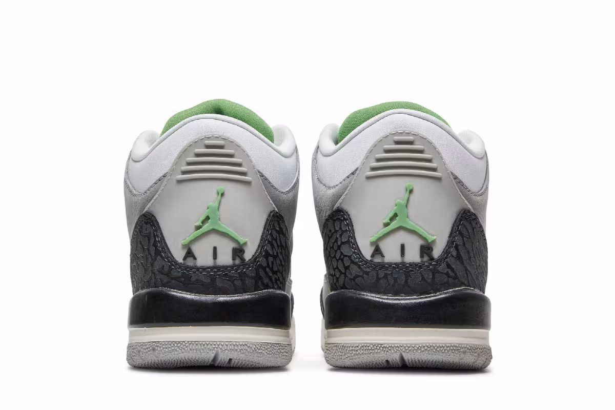 Air Jordan 3 GS Chlorophyll, view 7