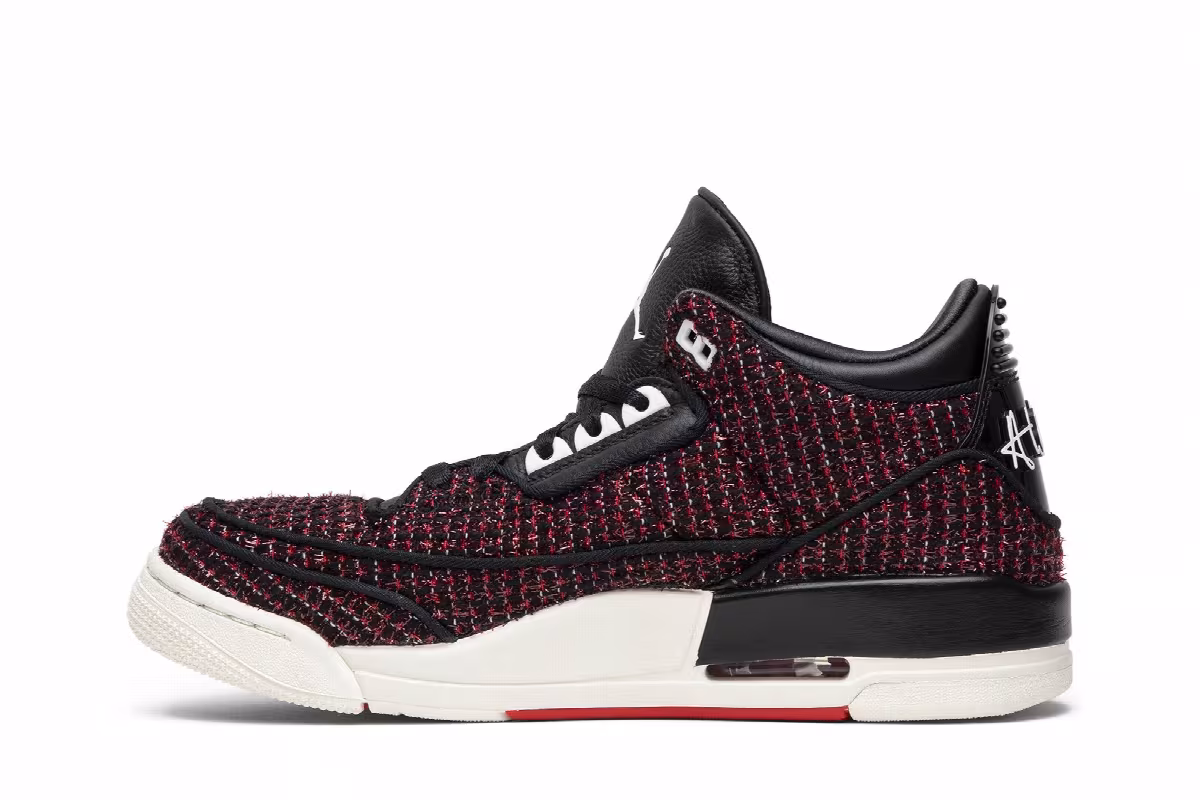 Anna Wintour x Women's Air Jordan 3 University Red, view 4