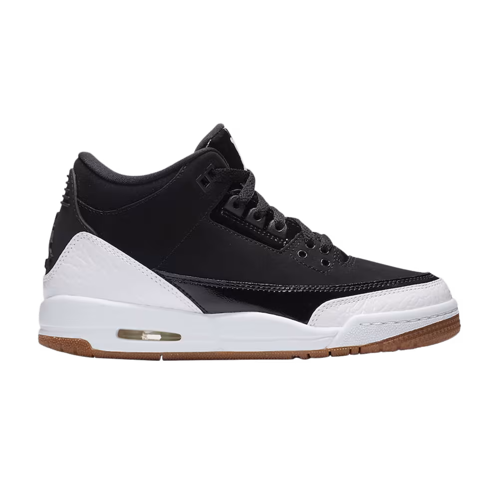 Air Jordan 3 GS Black White
