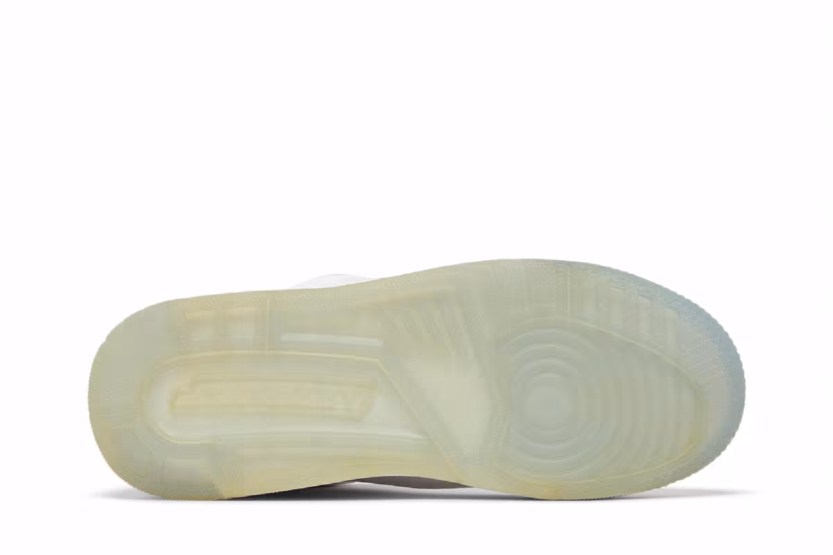 Air Jordan 3 BG Triple White, view 5