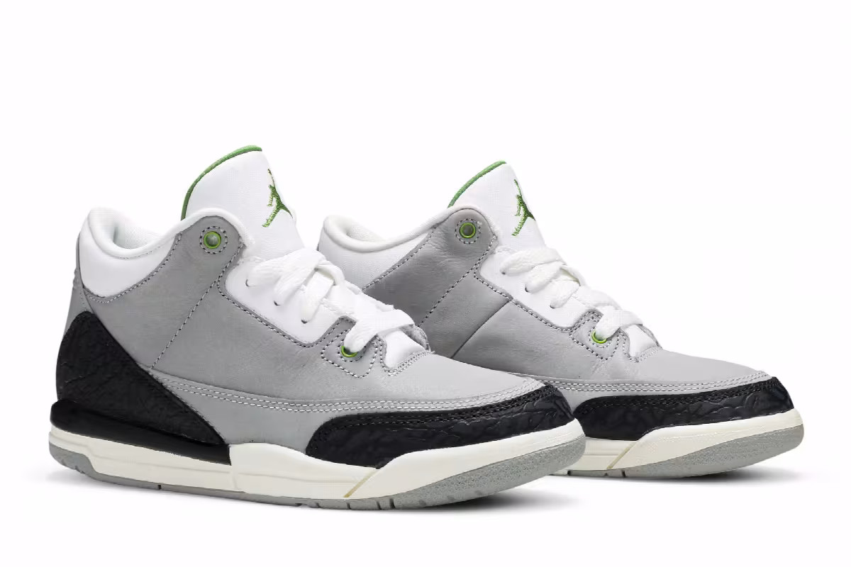 Air Jordan 3 PS Chlorophyll, view 9