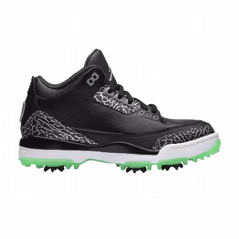 Air Jordan 3 Retro Golf 'Green Glow'