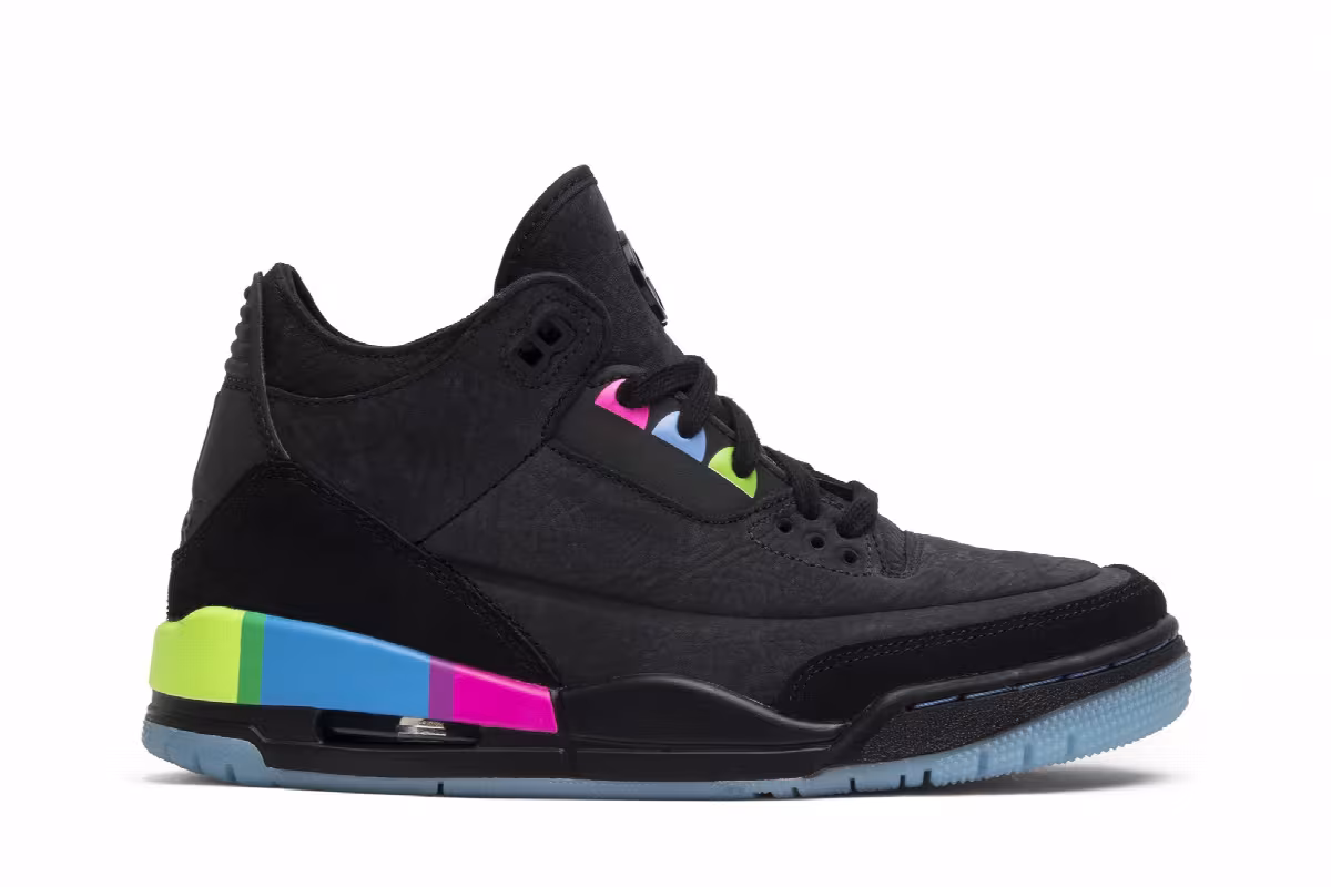 Air Jordan 3 SE GS Quai 54 2018, view 2