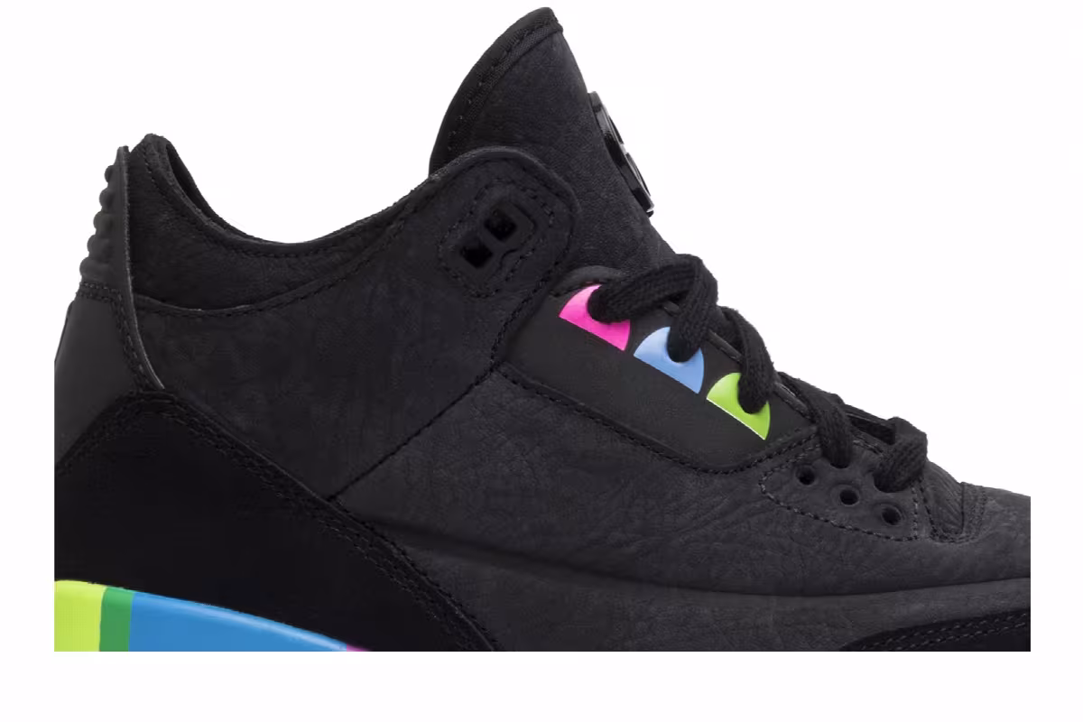 Air Jordan 3 SE GS Quai 54 2018, view 3