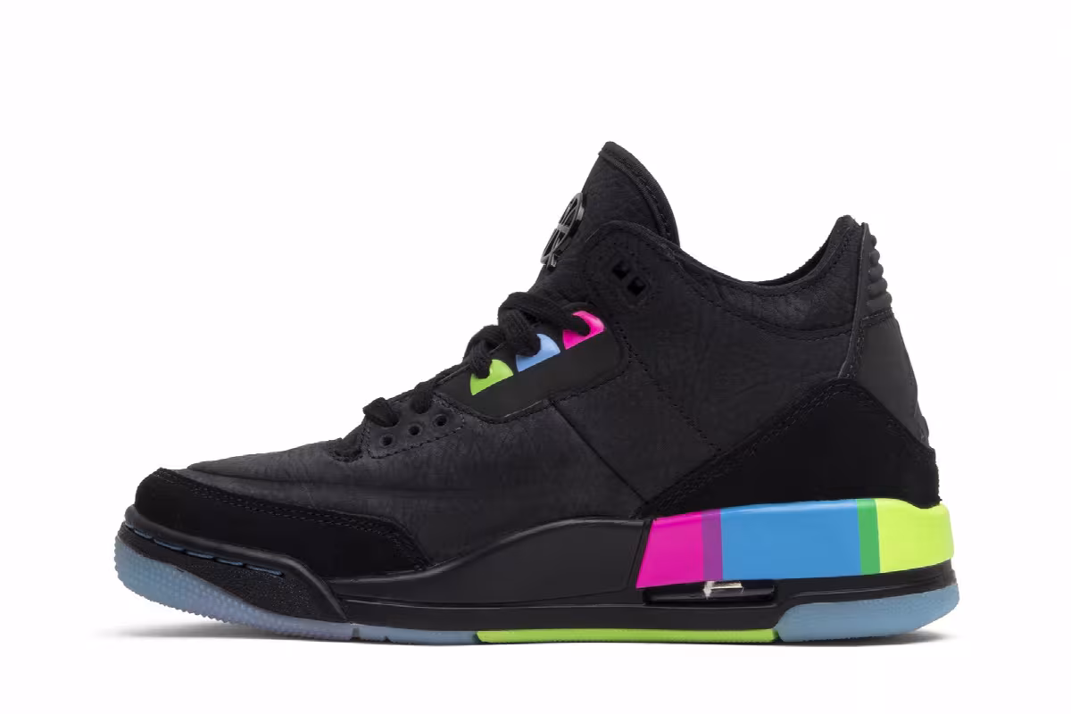 Air Jordan 3 SE GS Quai 54 2018, view 4