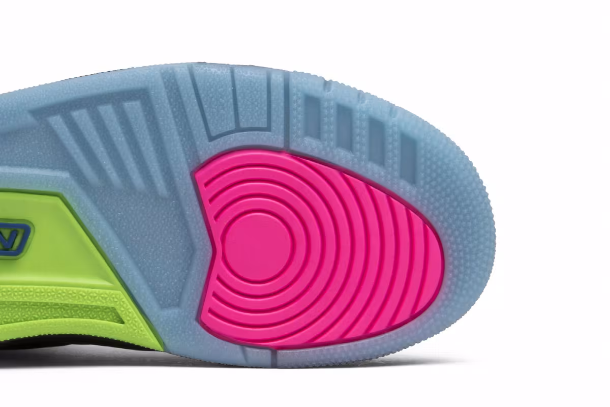 Air Jordan 3 SE GS Quai 54 2018, view 6