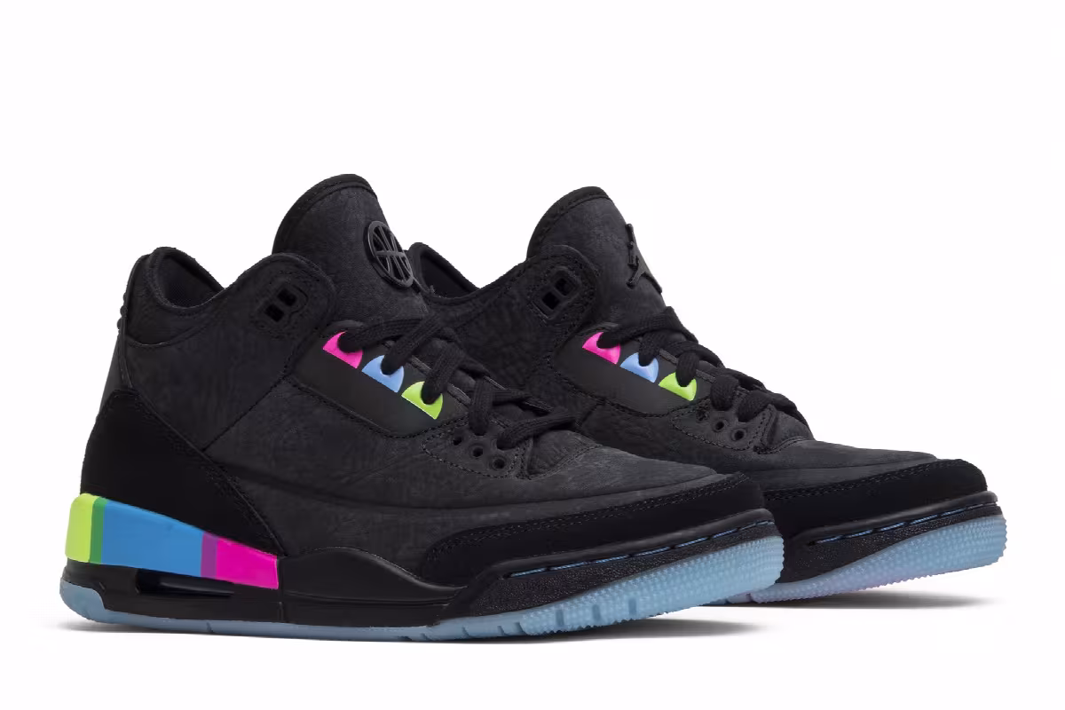 Air Jordan 3 SE GS Quai 54 2018, view 9