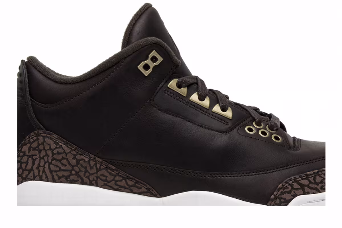 Air Jordan 3 Golf Premium Brown, view 3