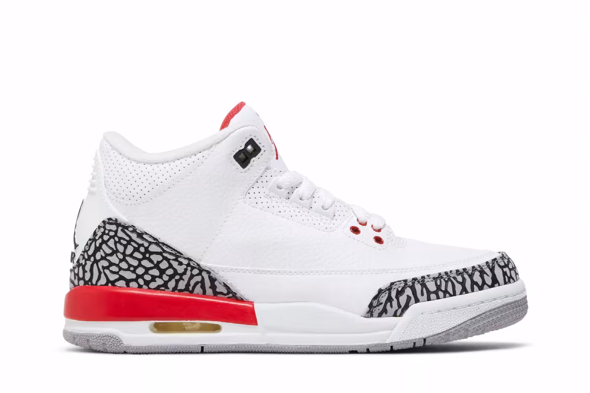 Sneaker Politics x Air Jordan 3 GS Hall of Fame, view 2
