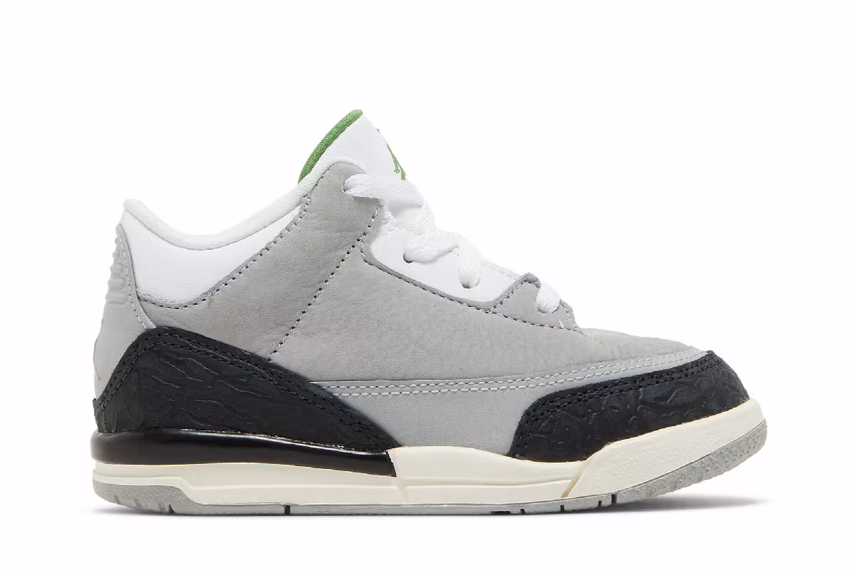 Air Jordan 3 TD Chlorophyll, view 2