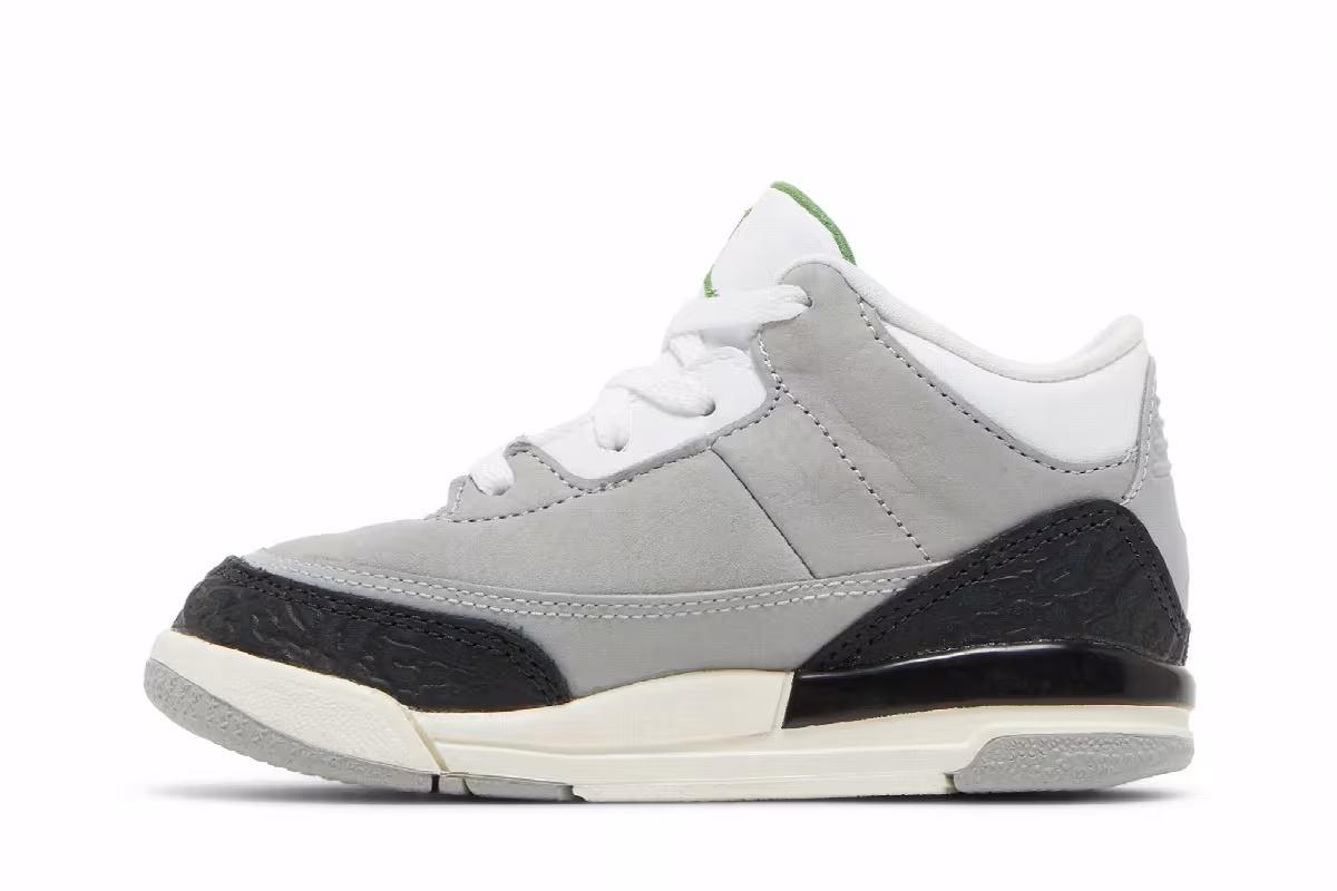 Air Jordan 3 TD Chlorophyll, view 4